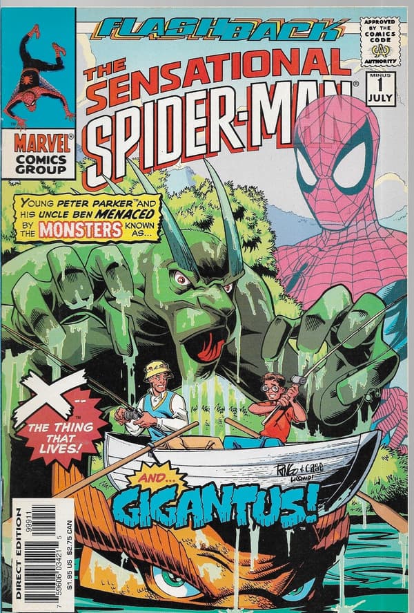 Marvel The Sensational Spider-Man Comic – 1/1997 (English) Flashback