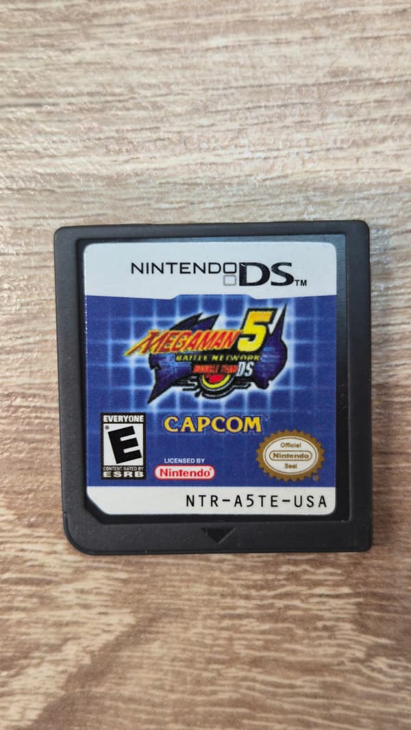 Mega Man Battle Network 5: Double Team – Nintendo DS boxed version