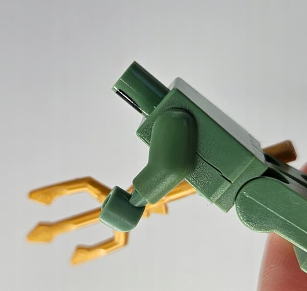 LEGO figure: Atlantis atl015 Atlantis Barracuda Guardian DEFECT /