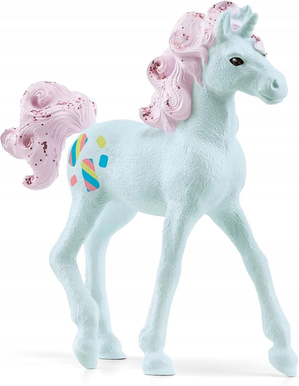 Schleich Bayala Marshmallow Unicorn Collectable Figurine, multicoloured