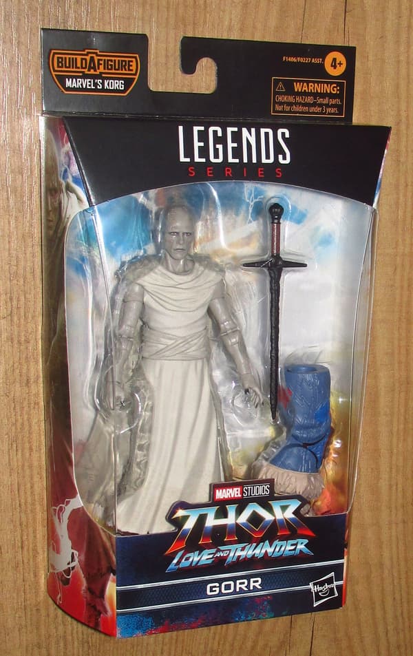 Marvel Legends Thor: Love and Thunder Gorr action figure, 16cm