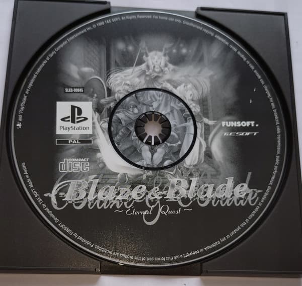 BLAZE & BLADE PlayStation (PSX) DISC ONLY – PLEASE READ THE DESCRIPTION!