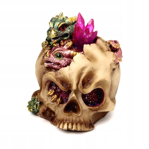 Puckator 'Little Dragons in a Skull' LED figurine