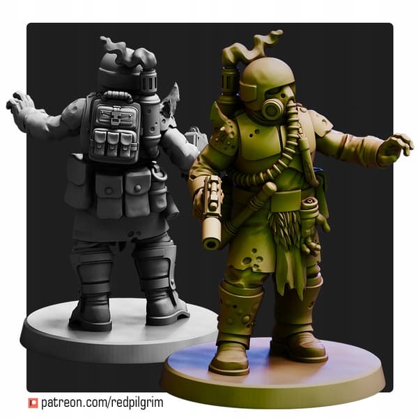 Oathbreakers Miasmic Cohort x5 Red Pilgrim Miniature