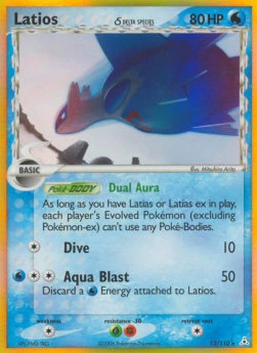Pokemon Latios δ Delta Species