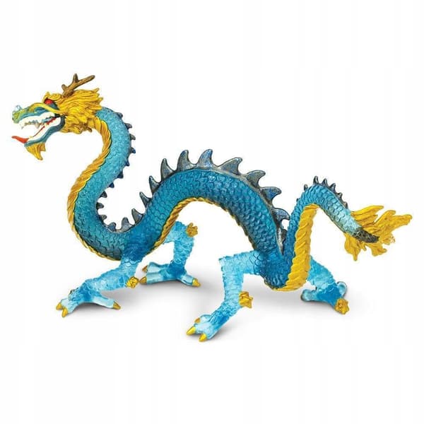 BLUE CRYSTAL DRAGON FIGURINE - Safari Ltd. - 10175
