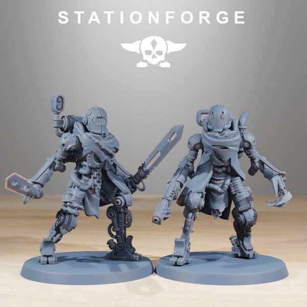 Scavenger Junkbots – Station Forge – Minifaktura