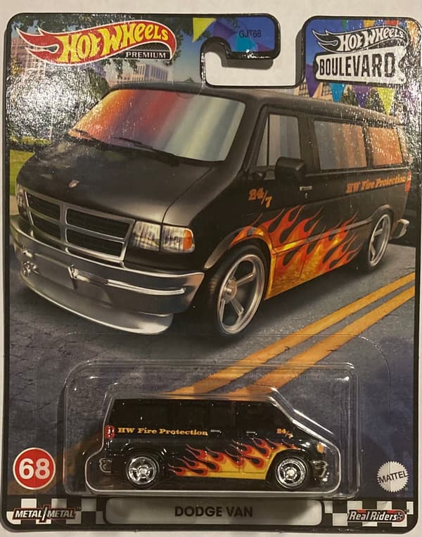 HOT WHEELS DODGE VAN PREMIUM