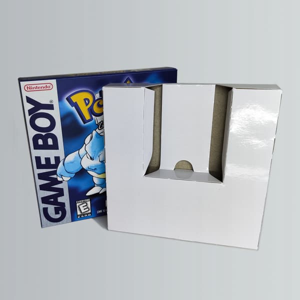 Pokémon Blue Game Boy Box + Cartridge