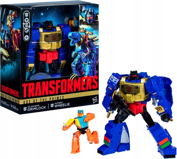 Transformers set: 2 figures – Grimlock (19 cm) and Autobot Wheelie