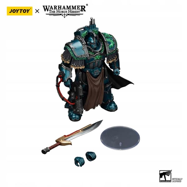 JoyToy Warhammer Alpha Legion Praetor in Cataphractii Terminator Armour