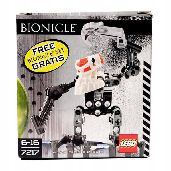 Lego Bionicle 7217 Duracell polybag figure, MISB, 2006