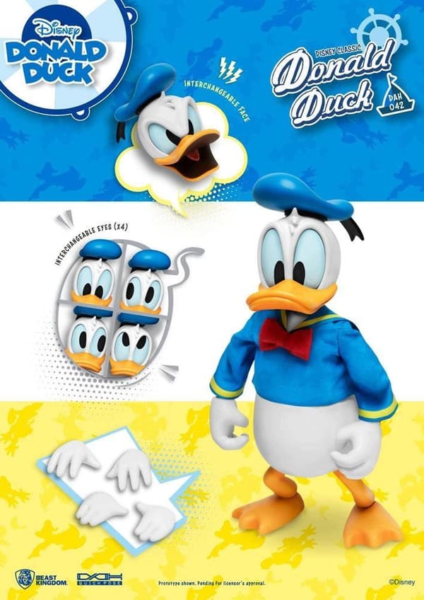 DISNEY CLASSICS Donald Duck – Dynamic Action Heroes figurine, 16 cm
