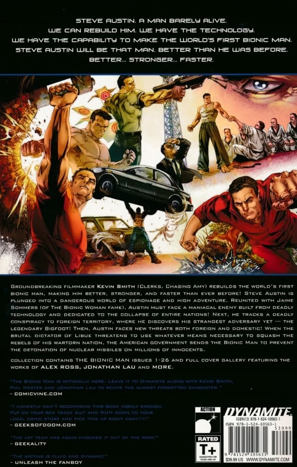 The Bionic Man Omnibus Volume 1 by Kevin Smith
