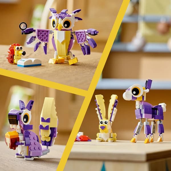 LEGO Creator 3-in-1 31125 Fantastic Forest Creatures