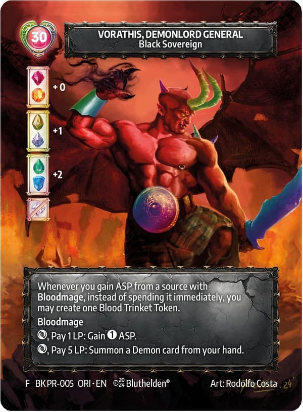 Bluthelden – Origin Starter Deck – Barbara’s Ulfaran