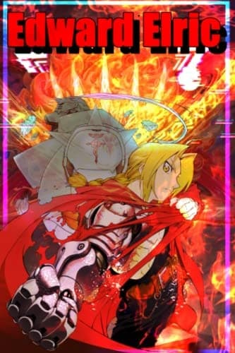 Edward Elric Notebook: Lined Pages Notebook, Small Size, 6x9 inches / 110 pages