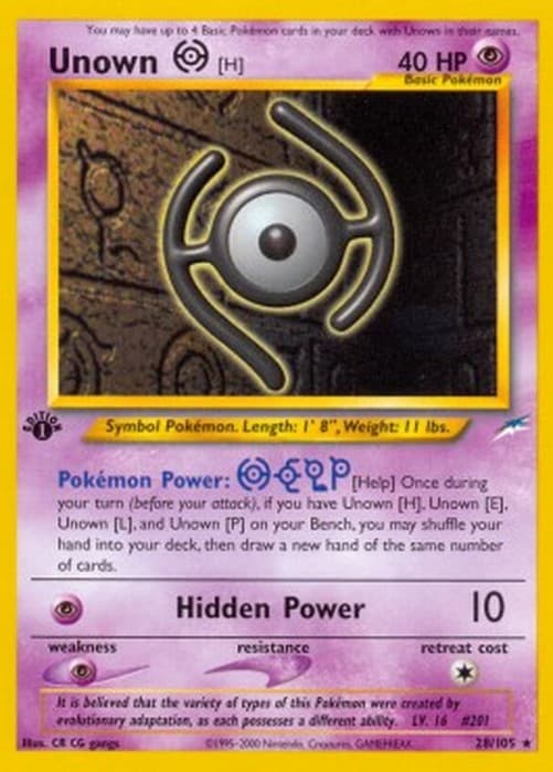 Pokemon Unown [H]