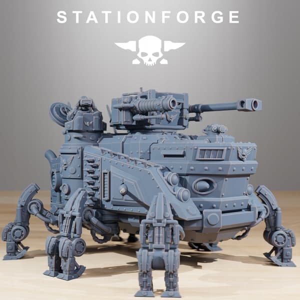 Scavenger Heavy Tank – Station Forge – 3D-utskrift