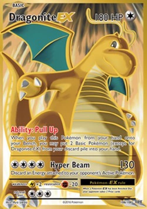 Pokemon Dragonite EX