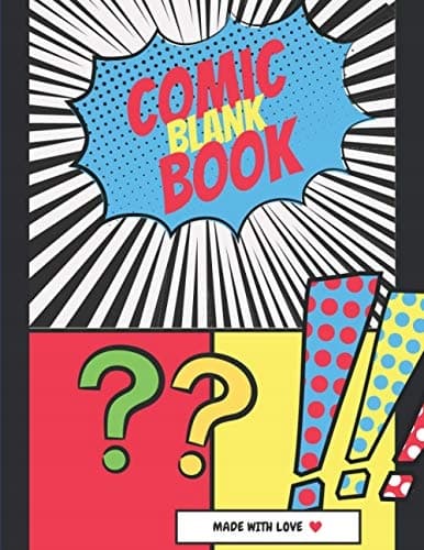 Comic Blank Book | Draw your own comics: Large Comic Notebook with 100 pages