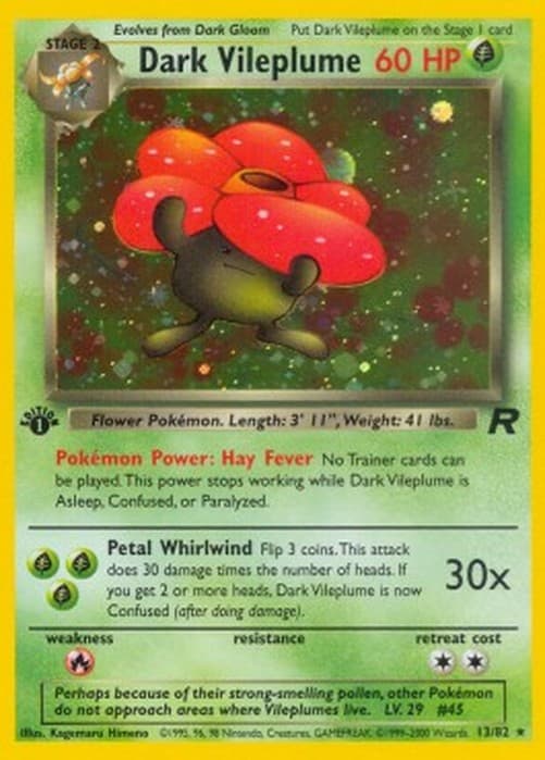 Pokemon Dark Vileplume