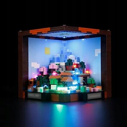 LED lighting for the LEGO 21265 Craft Table Lights Set by YEABRICKS