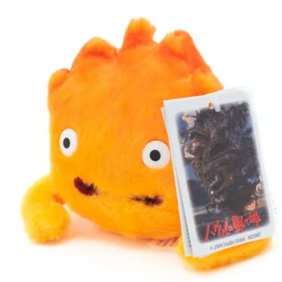 STUDIO GHIBLI Calcifer Plush Toy 14cm Benelic