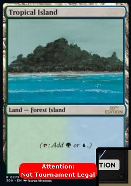 Magic: The Gathering Tropical Island