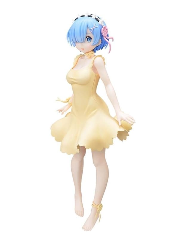 Re:Zero Rem Yellow Sapphire ANIME FIGURINE by SEGA