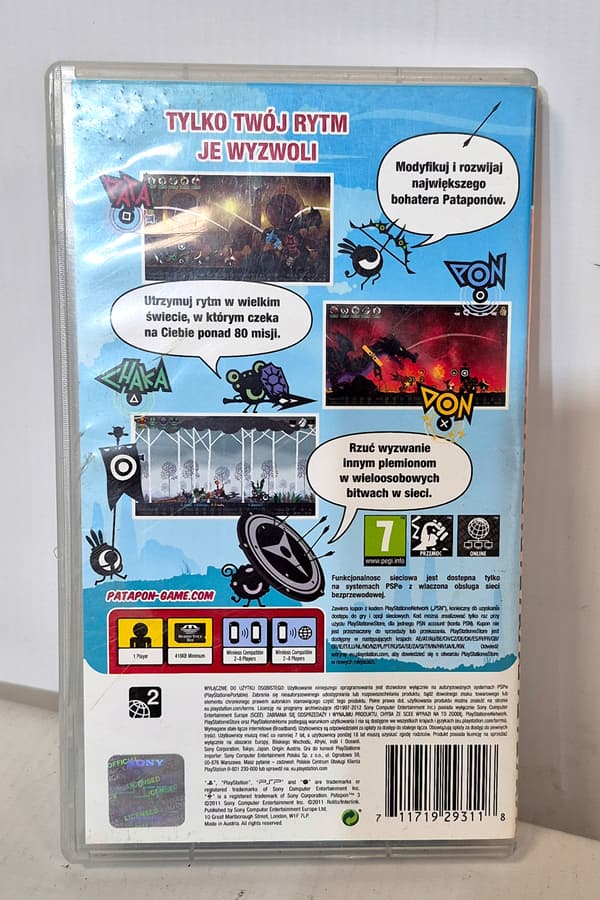 The PSP game Patapon 3