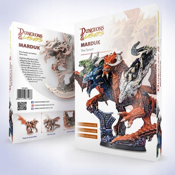 Dungeons & Lasers-figur: Marduk The Tyrant
