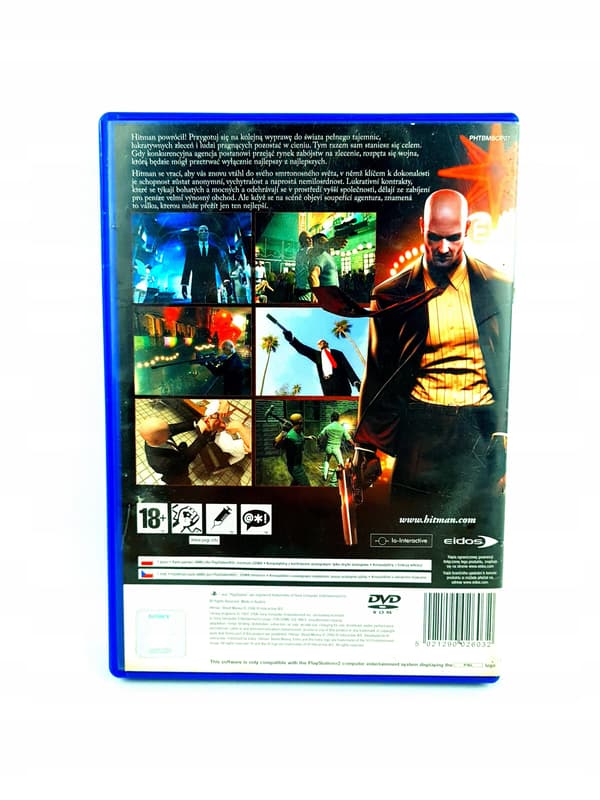 HITMAN BLOOD MONEY PS2 PAL FIRST POLISH EDITION PL