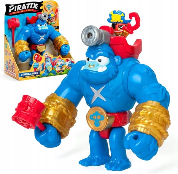 Piratix Crazy Jungle: Gorilla Bros Smash Jack Set