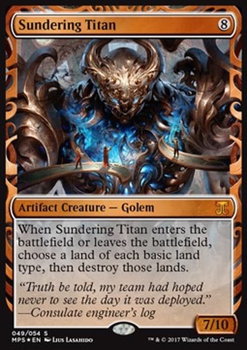 Magic: The Gathering Sundering Titan