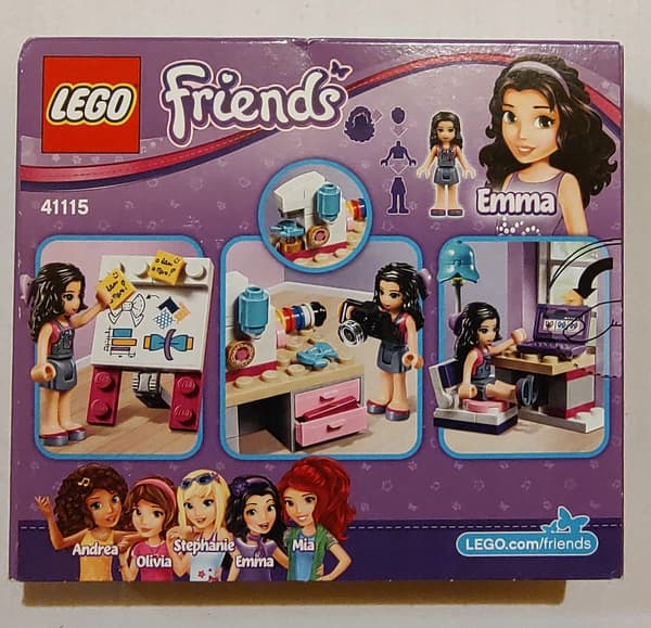 LEGO FRIENDS 41115 – EMMA’S CREATIVE WORKSHOP