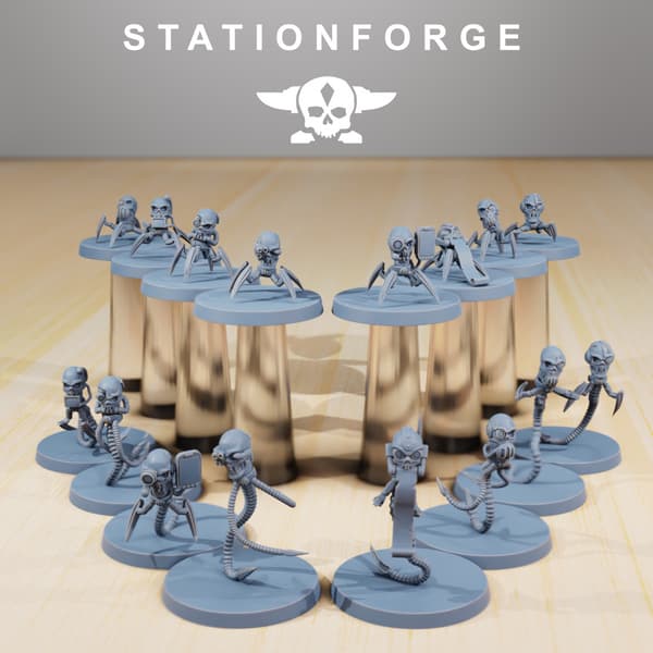 Scavenger Servonators – Station Forge – 3D-utskrift