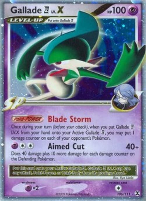 Pokemon Gallade [4] LV.X