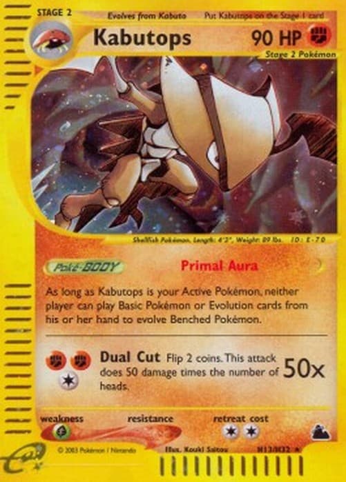 Pokemon TCG Kabutops