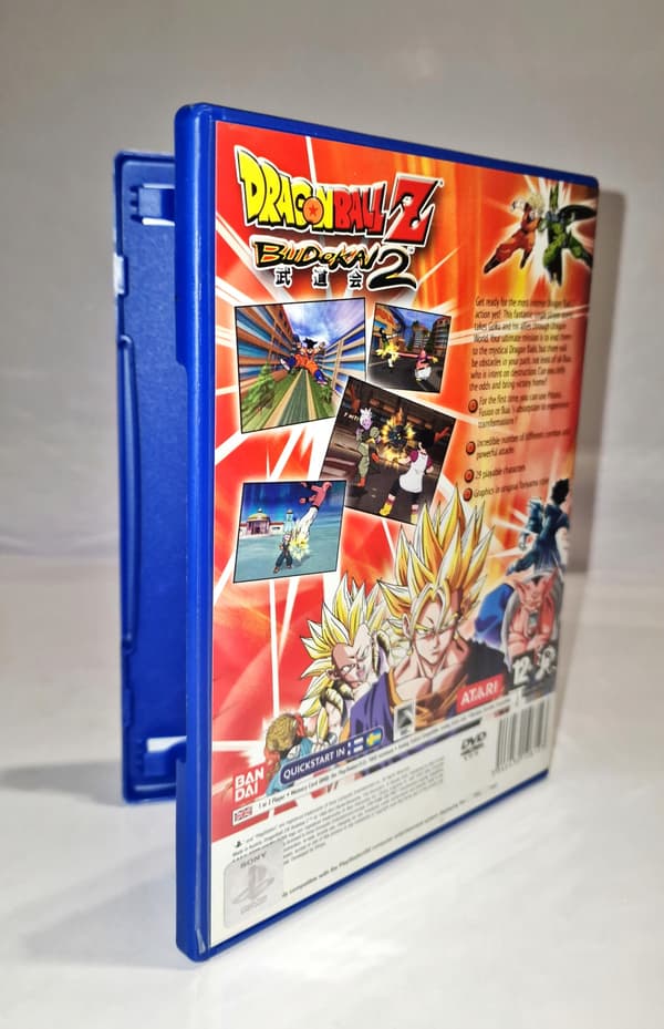 DRAGON BALL Z BUDOKAI 2 PS2 GAME – DB DISC