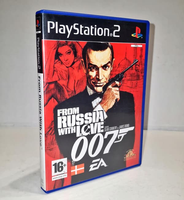 FROM RUSSIA WITH LOVE PS2 game – disc in excellent condition