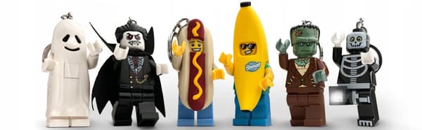 LEGO LED Flashlight Keyring – Pea LGL-KE241H