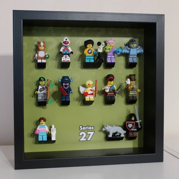 LEGO MINIFIGURES FRAME 71048 SERIES 27 27CM