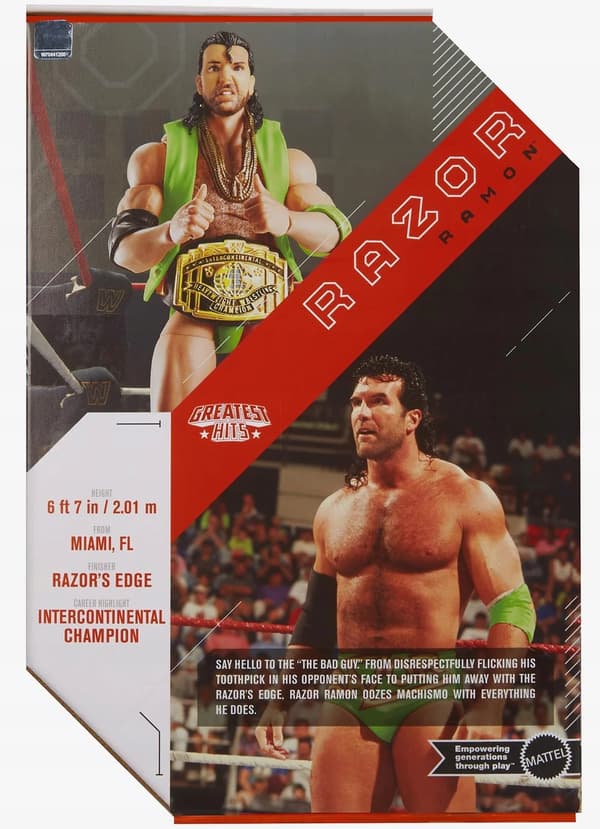 MATTEL WWE Ultimate Razor Ramon Figure
