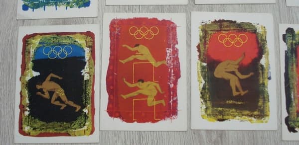 Mieczysław Majewski, 9 items, Postcard Movement, Olympics