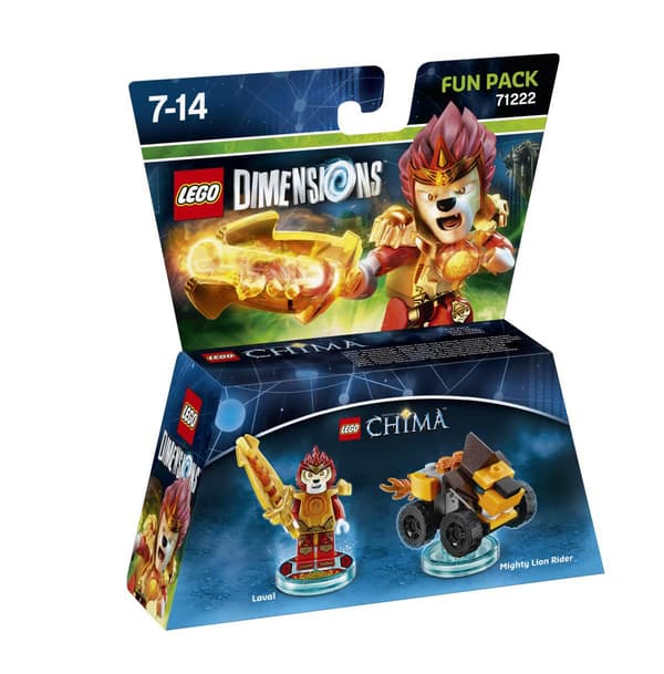 LEGO DIMENSIONS CHIMA LAVAL FUN PACK