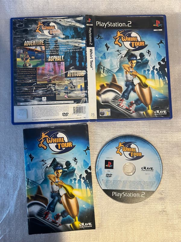 Whirl Tour PS2 LAUNCH EDITION
