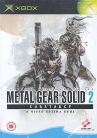 Metal Gear Solid 2: Substance PAL 3xA Xbox
