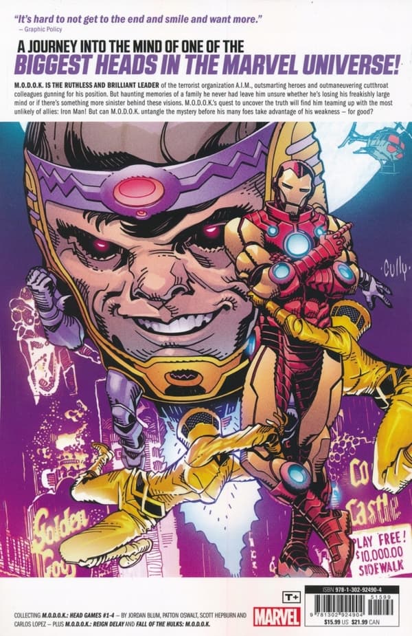 M.o.d.o.k. Blum Jordan, Oswalt Patton