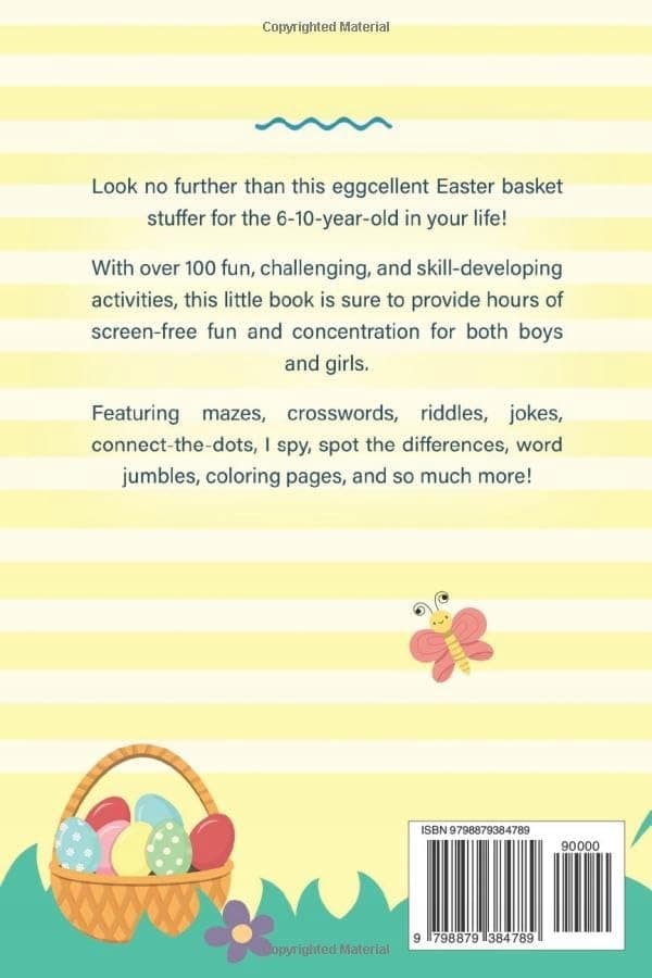 Made Easy Press Easter Basket Stuffer Activity Book for Children: The Ultimate